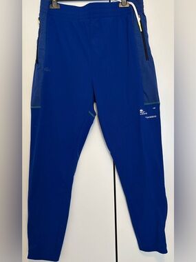 Men’s Lacoste Blue Performance Track Pants, US L, like new